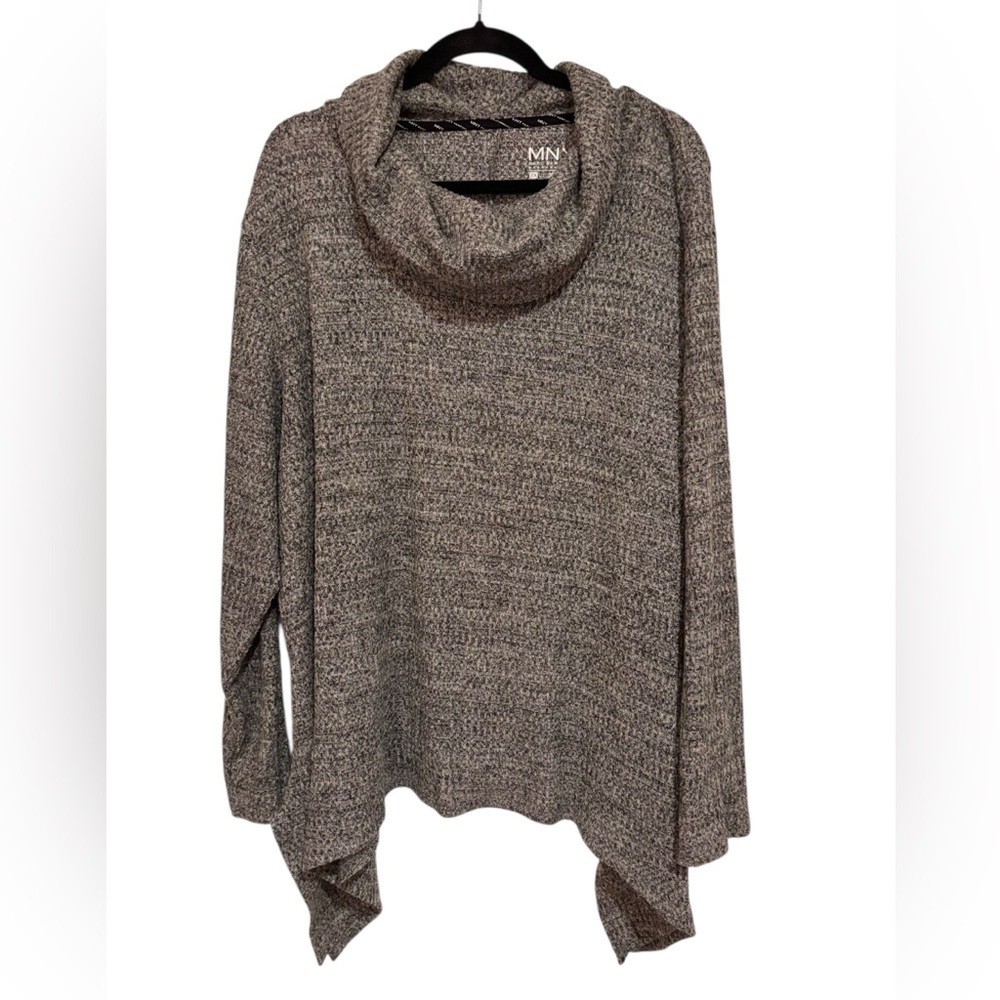 Marc New York Gray Cowl Neck Sweater